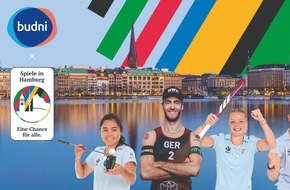 BUDNI Handels- und Service GmbH & Co. KG: Traditionsunternehmen setzt Zeichen: budni macht sich f&uuml;r Olympische und Paralympische Spiele in Hamburg stark