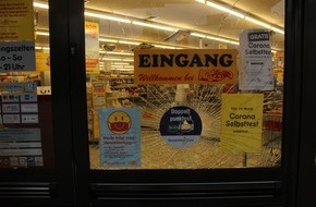 Polizei Rheinisch-Bergischer Kreis: POL-RBK: Bergisch Gladbach - Versuchter Einbruch in Supermarkt