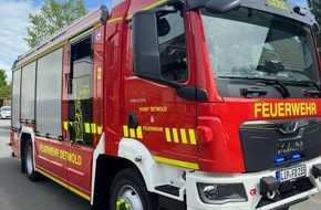 Feuerwehr Detmold: FW-DT: Gasgeruch im Mehrfamilienhaus