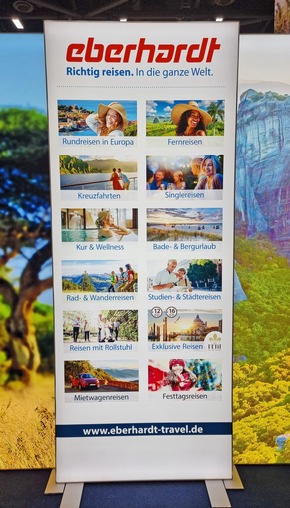Eberhardt TRAVEL startet Messesaison - Neue Reisen & Rabatte