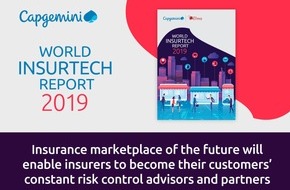 Capgemini: World InsurTech Report 2019: Partnerschafts-Ökosysteme für Versicherer noch Zukunftsvision (FOTO)