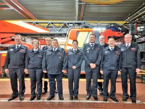 FW-WRN: Jahreshauptversammlung 2023 des Löschzuges Stadtmitte der Freiwilligen Feuerwehr Werne