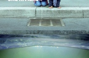 Association Suisse des Gardes-Pêche: UNE EMPREINTE DANS LA FONTE / UN POISSON SUR UNE GRILLE -  «Sous chaque grille se cache une rivière» (Image/Document)