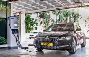 Skoda Auto Deutschland GmbH: SKODA weiterhin stärkste europäische Marke in Israel (FOTO)