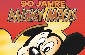 Egmont Ehapa Media GmbH: Der Countdown startet: Noch 90 Tage bis zu Micky Maus' 90. Geburtstag!