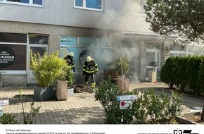 Feuerwehr M&uuml;nchen: FW-M: Kellerbrand fordert zwei Verletzte (Trudering)