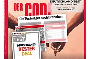 ViveLaCar GmbH: ViveLaCar bleibt die Nummer eins:  Erneut „Bester Deal“ unter den Auto-Abo-Anbietern