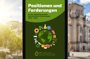 OVID Verband der ölsaatenverarbeitenden Industrie in Deutschland e. V.: Ölmühlen fordern zukunftsfähige Standortpolitik