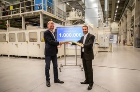 SGL Carbon SE: SGL Carbon/Pressemitteilung: SGL Carbon liefert die millionste Blattfeder aus glasfaserverstärktem Kunststoff an Volvo Cars