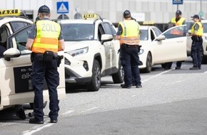 Generalzolldirektion: GZD: Zoll pr&uuml;ft Taxi- und Mietwagengewerbe Bundesweite Ma&szlig;nahmen der Finanzkontrolle Schwarzarbeit