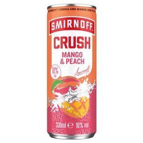 PM: NEU! SMIRNOFF CRUSH MANGO &amp; PFIRSICH UND ZITRONE &amp; LIMETTE