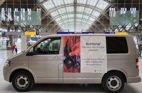 Bundespolizeiinspektion Leipzig: BPOLI L: ACHTUNG! Sie sind wieder unterwegs "Taschendiebe" der Bundespolizei auf Ostertour durch Mitteldeutschland