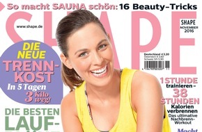 Bauer Media Group, Shape: Jetzt in SHAPE: 1 Stunde trainieren, 38 Stunden Kalorien verbrennen - dank Nachbrenneffekt