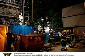 Feuerwehr München: FW-M: Wasserrohrbruch (Schwanthalerhöhe)