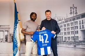 HERTHA BSC GmbH & Co. KGaA  : Deyovaisio Zeefuik verlängert