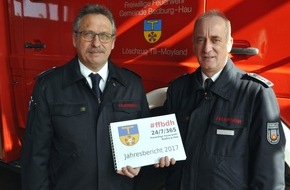 Freiwillige Feuerwehr Bedburg-Hau: FW-KLE: Freiwillige Feuerwehr Bedburg-Hau stellt Bilanz 2017 vor: "Mehr Einsätze bei gleichem Personal"