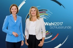 ZDF: "Wahl 2017: Die Schlussrunde" von ZDF und ARD (FOTO)