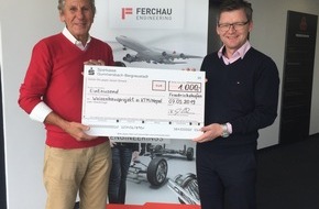 FERCHAU GmbH: FERCHAU Friedrichshafen spendet für den guten Zweck