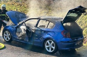 Polizeidirektion Kaiserslautern: POL-PDKL: Fahrzeugbrand