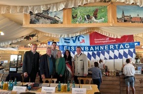 EVG Eisenbahn- und Verkehrsgewerkschaft: EVG – 14. Eisenbahnertag in Nürnberg: „Erfolg werden wir nur miteinander haben“