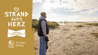 St. Peter-Ording startet emotionale Buchungskampagne: „Strand aufs Herz – Nimm dir deinen Moment“