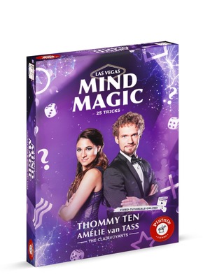 Card Magic &amp; Mind Magic: Verblüffende Tricks der österreichischen Starmagier ‘The Clairvoyants‘ in zwei Zauberkästen von Piatnik