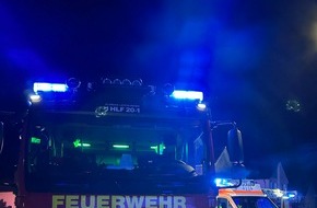 Feuerwehr Leichlingen: FW Leichlingen: Gemeldeter Balkonbrand An der Ziegelei