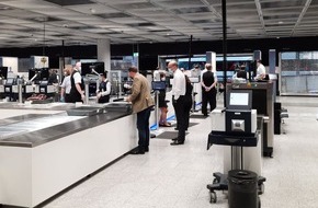 Bundespolizeidirektion Flughafen Frankfurt am Main: BPOLD FRA: Fünf weitere moderne Luftsicherheitskontrollspuren am Flughafen Frankfurt eröffnet