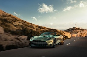 Aston Martin Lagonda of Europe GmbH: DER ASTON MARTIN VANQUISH VOLANTE:  DAS SCHNELLSTE UND LEISTUNGSSTÄRKSTE  FRONTMOTOR-CABRIO DER WELT