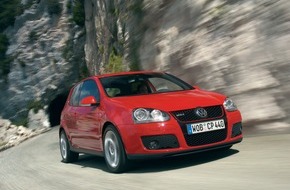 VW Volkswagen AG: Der neue Golf GTI - Abnahmefahrt: 200 PS scharfer GTI absolviert Feuertaufe