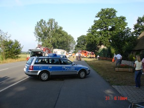 POL-WL: Zwei Pkw stießen frontal zusammen, 20-jährige lebensgefährlich verletzt