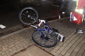 Kreispolizeibehörde Olpe: POL-OE: E-Bike und Pkw kollidieren