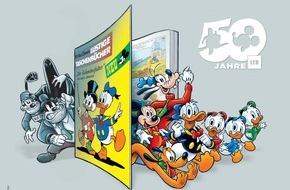 Egmont Ehapa Media GmbH: Donald Duck zum Downloaden! EPK und APK rund um das Jubiläum "50 Jahre Lustiges Taschenbuch" sind jetzt startklar
