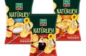 Intersnack Knabber-Gebäck GmbH & Co. KG: Der neueste Trend bei Kartoffelchips-Fans: funny-frisch Natürlich! (BILD)