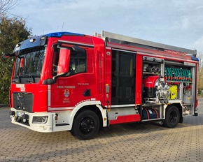 FW Celle: Neues L&ouml;schgruppenfahrzeug f&uuml;r die Ortsfeuerwehr Bostel