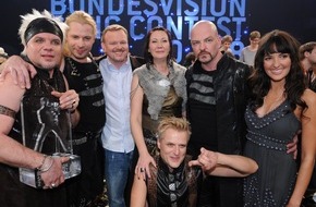 ProSieben: Brandenburg - 147 points: Überraschungssieg für Subway to Sally beim "Bundesvision Song Contest 2008" auf ProSieben