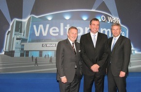 Anschutz Entertainment Group: Anschutz Entertainment Group stellt Partner für Multifunktions-Arena vor / Startschuss für die o2 World in Berlin / Kooperation auf bis zu 15 Jahre / Fassade verwandelt sich in Riesen-Bildschirm