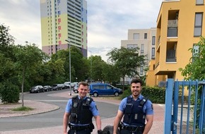 Polizeipräsidium Mainz: POL-PPMZ: Tierischer Besuch bei der Polizei des Mainzer Lerchenbergs