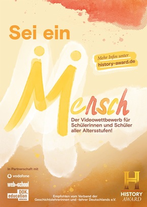 HISTORY-AWARD 2026: Mehr als 300 Sch&uuml;lerinnen und Sch&uuml;ler aus Deutschland und &Ouml;sterreich wetteifern um den ersten Platz &ndash; Online-Voting gestartet