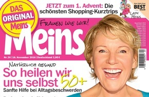 Bauer Media Group, Meins: Mariele Millowitsch (60) im Interview mit Meins: "Mit Gregor Gysi würde ich gern mal ein Bierchen trinken"