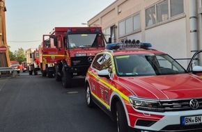 Feuerwehr und Rettungsdienst Bonn: FW-BN: Waldbrandhilfe f&uuml;r Serbien: EU-Waldbrandmodul GFFF-V DE1 geht erneut in den Einsatz