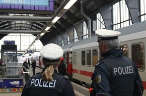 Bundespolizeiinspektion Bremen: BPOL-HB: 20-jähriger bedroht Schaffnerin am Bremer Hauptbahnhof
