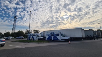 Polizeipräsidium Rheinpfalz: POL-PPRP: Länderübergreifende Kontrolle des gewerblichen Güterverkehrs
