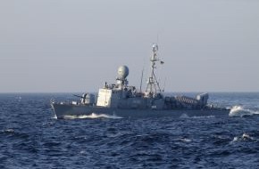 Presse- und Informationszentrum Marine: Zurück im Heimathafen - Schnellboote "Zobel" und "Wiesel" kehren aus UN-Einsatz zurück