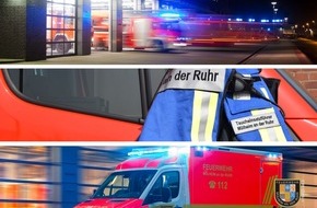 Feuerwehr Mülheim an der Ruhr: FW-MH: Erhöhtes Einsatzaufkommen für die Feuerwehr Mülheim. Feuerwehrtaucher unterstützen die Feuerwehr in Duisburg.