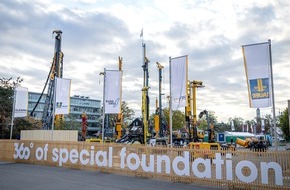 BAUER Aktiengesellschaft: 360 degrees of special foundation: Bauer begrüßte rund 1.900 Gäste aus 72 Ländern zur Hausausstellung