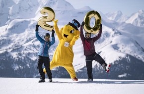 Zillertal Arena: Gelbes Rüsseltier sorgt für 20 Jahre Spaß im Schnee