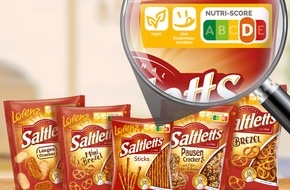 The Lorenz Bahlsen Snack-World GmbH & Co KG Germany: Lorenz führt den Nutri-Score auf seinen Snackprodukten ein