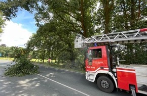 Feuerwehr Schermbeck: FW-Schermbeck: Sturmschaden