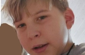 Polizeipr&auml;sidium Mittelhessen - F&uuml;hrungs- und Lagedienst: POL-GI: Wetteraukreis: Suche nach vermisstem 13-J&auml;hrigen